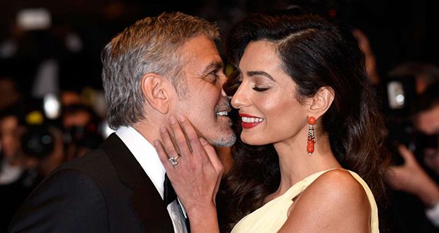 جورج كلوني وأمل علم الدين.. فالنتاين بلمسة خاصة!