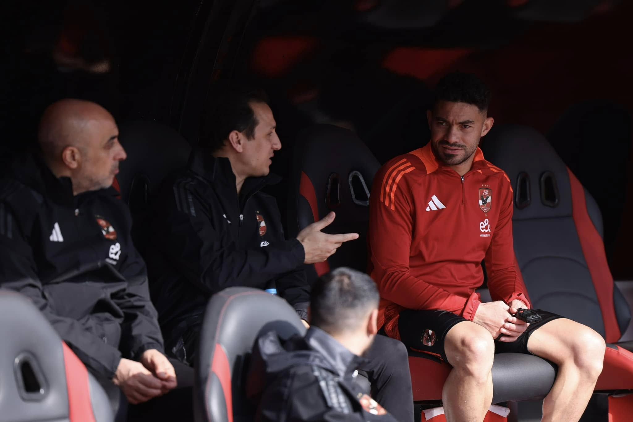 تركيز في مران الأهلي.. وتدريبات تأهيلية لـ"وسام وطاهر وبن شرقي".. صور