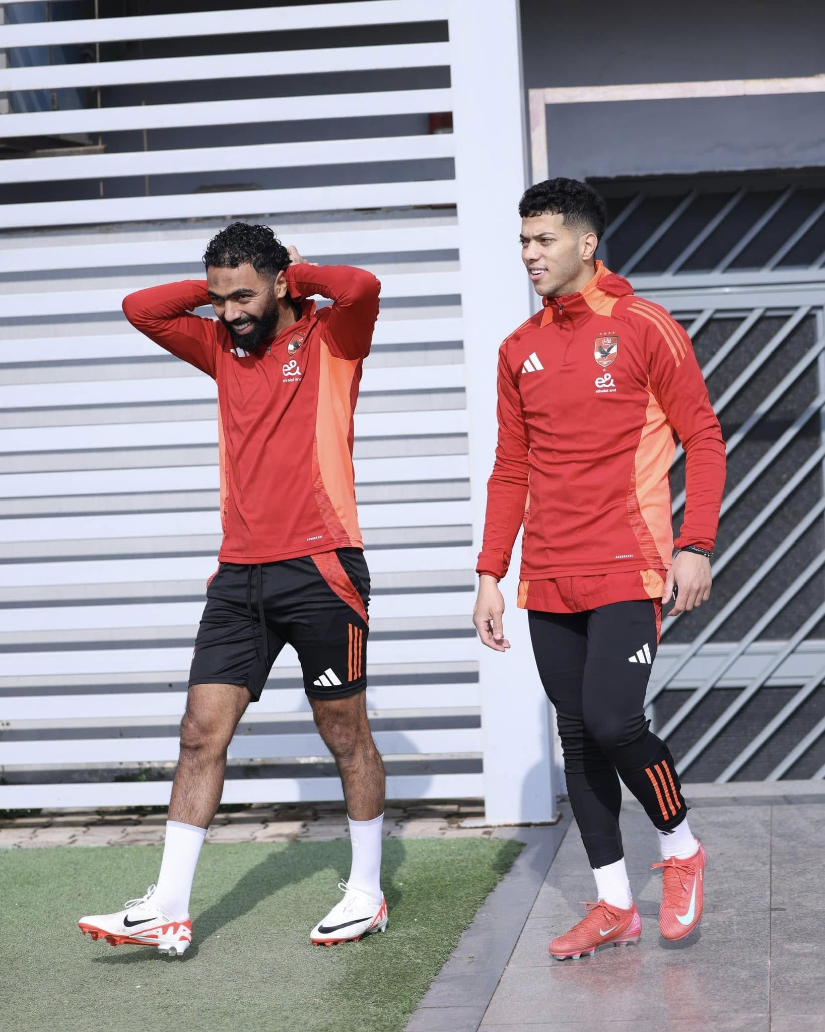 تركيز في مران الأهلي.. وتدريبات تأهيلية لـ"وسام وطاهر وبن شرقي".. صور