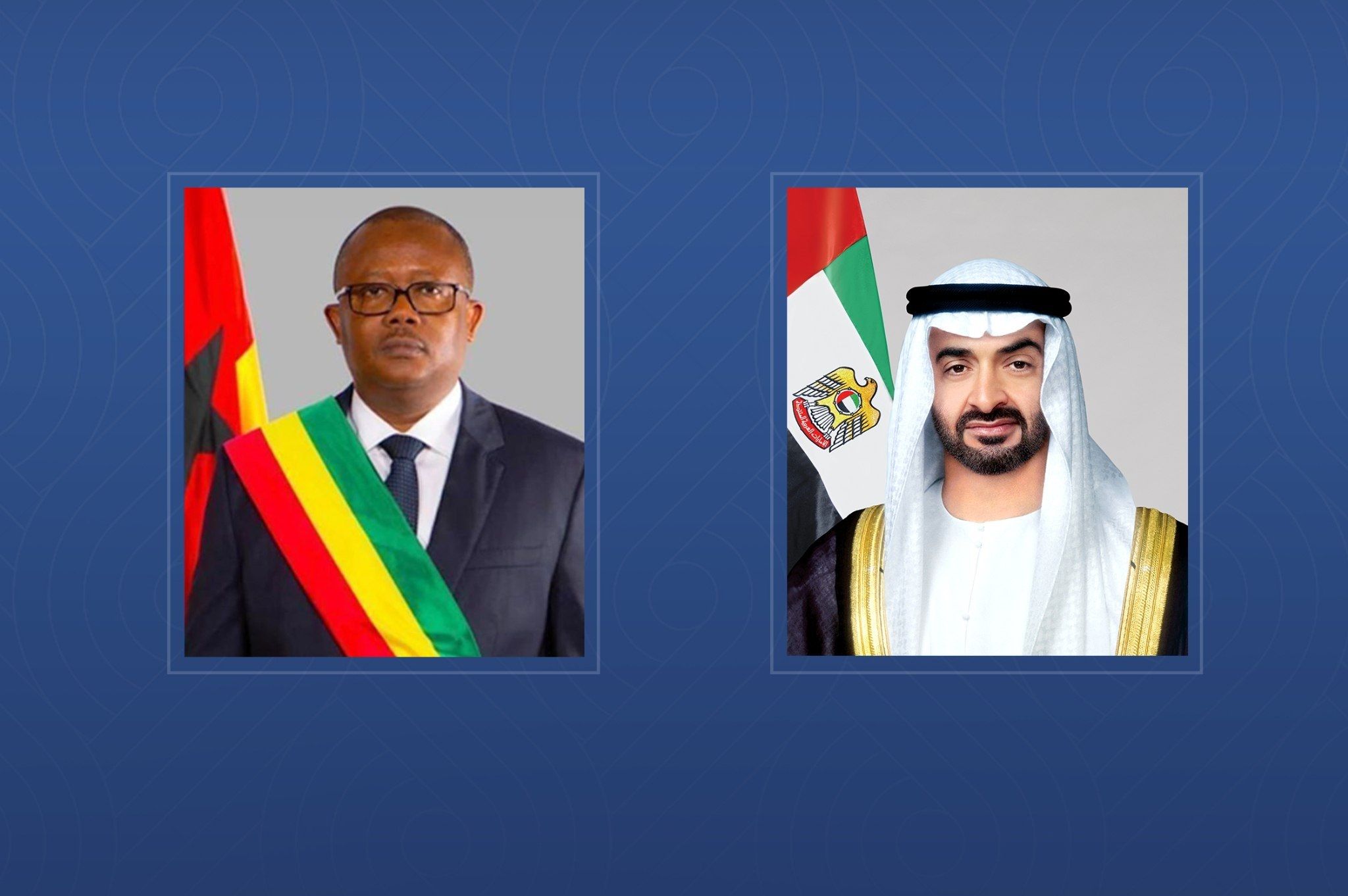 الامارات | رئيس الدولة ورئيس غينيا بيساو يبحثان علاقات البلدين ويتبادلان الأوسمة