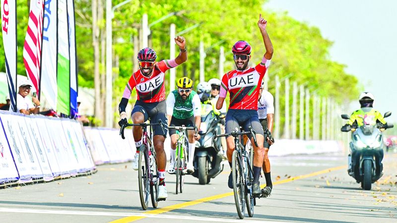 الامارات | 8 ميداليات تزيّن صدور أصحاب الهمم في الدراجات الآسيوية