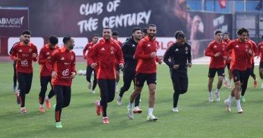 تركيز في مران الأهلي.. وتدريبات تأهيلية لـ"وسام وطاهر وبن شرقي".. صور