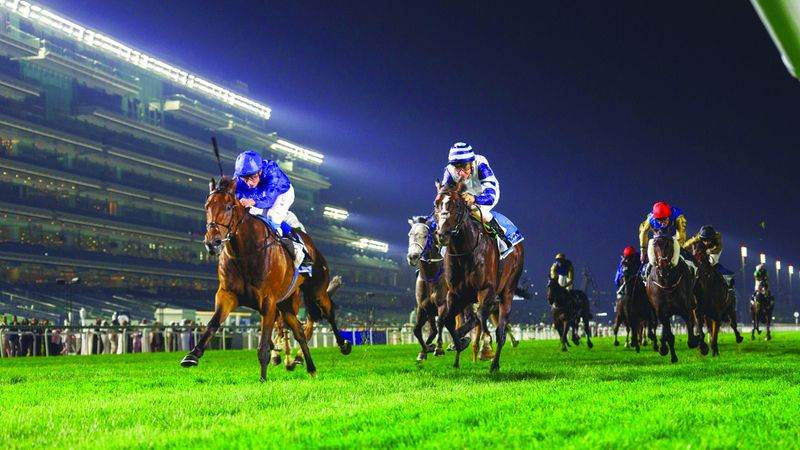 الامارات | «هاتريك» لخيول «غودولفين» في الأمسية 11 لـ «كرنفال سباقات دبي»