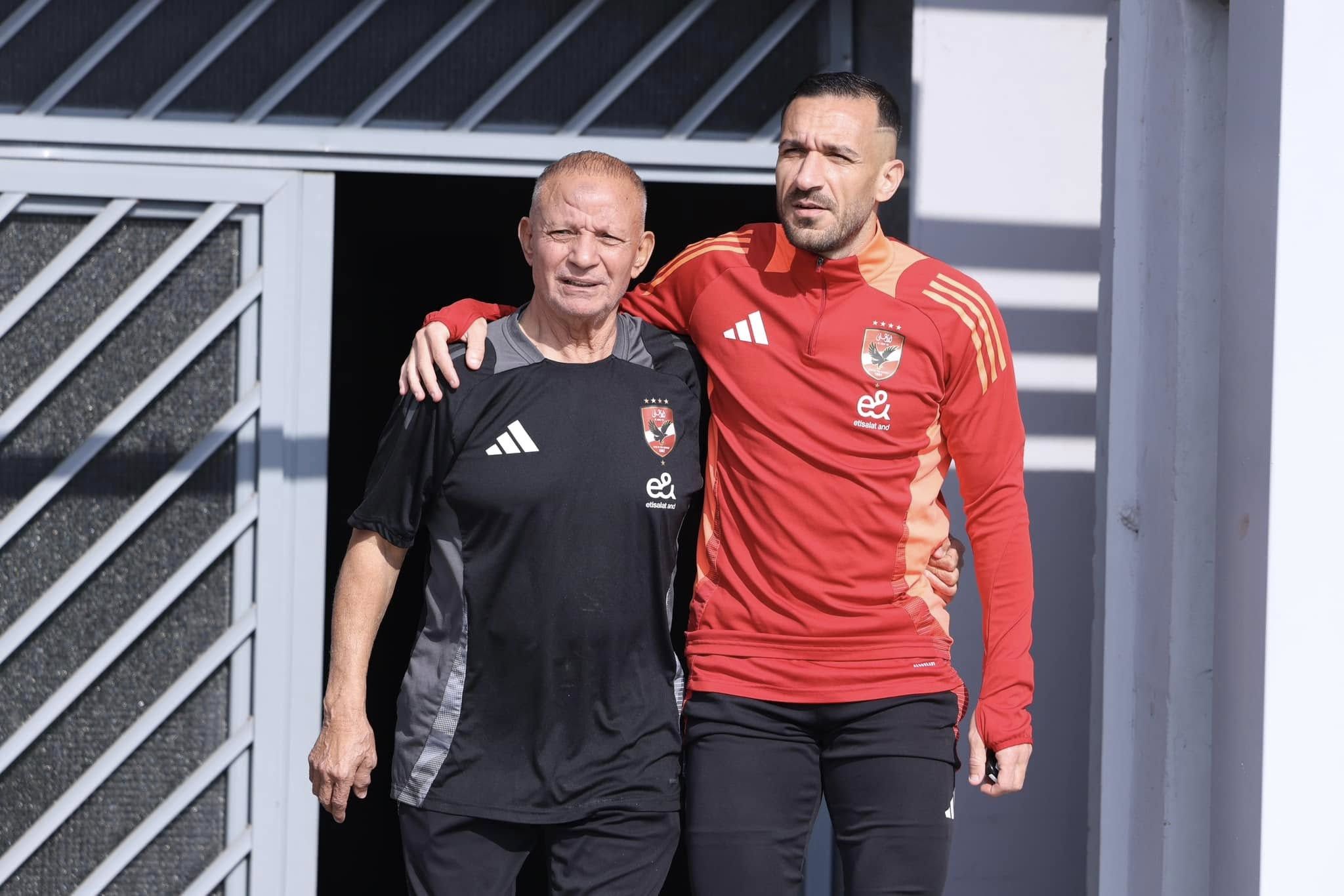 تركيز في مران الأهلي.. وتدريبات تأهيلية لـ"وسام وطاهر وبن شرقي".. صور