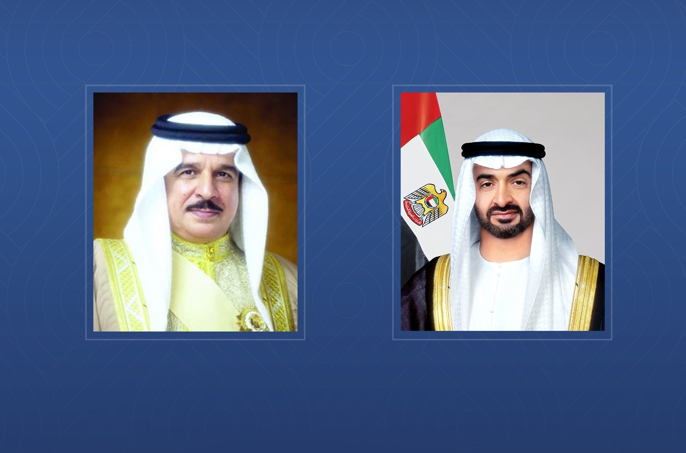 الامارات | رئيس الدولة يزور ملك البحرين في مقر إقامته في أبوظبي