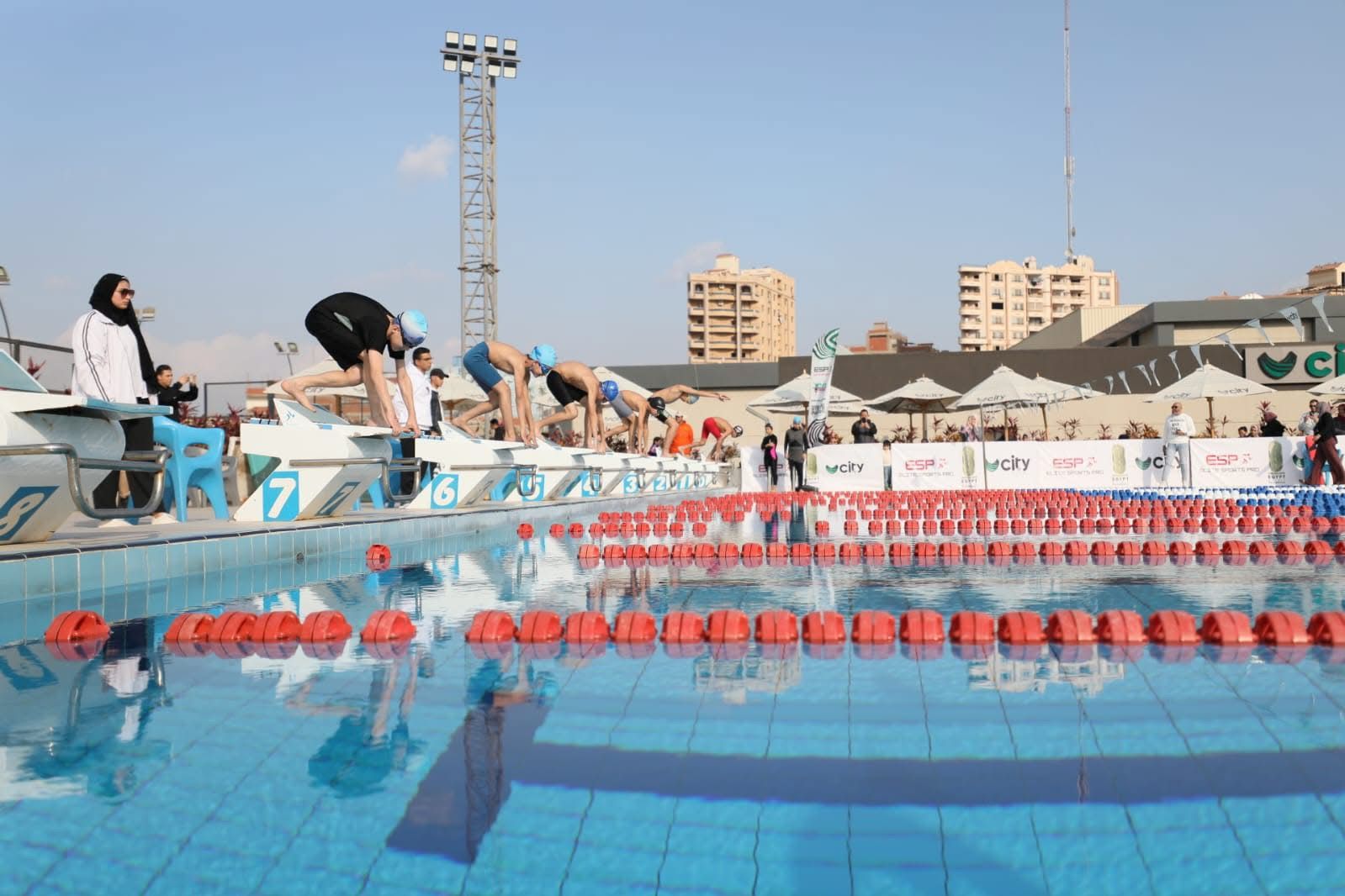 منتخب سباحة أندية سيتي كلوب يُضيف ميداليتين لرصيده فى بطولة الجيزة