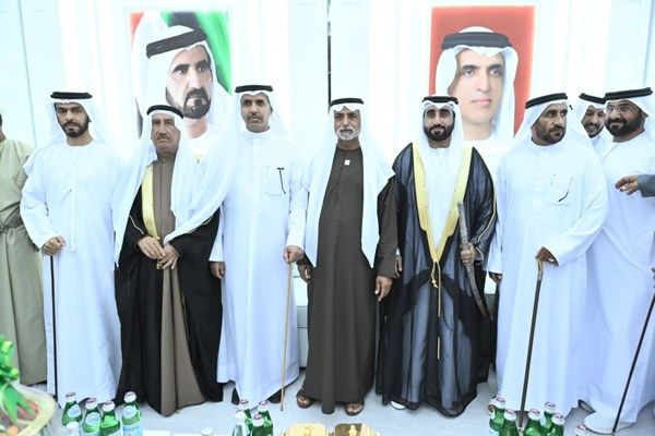 نهيان بن مبارك يحضر أفراح الشحي والمزروعي في رأس الخيمة والظاهري والشامسي في العين