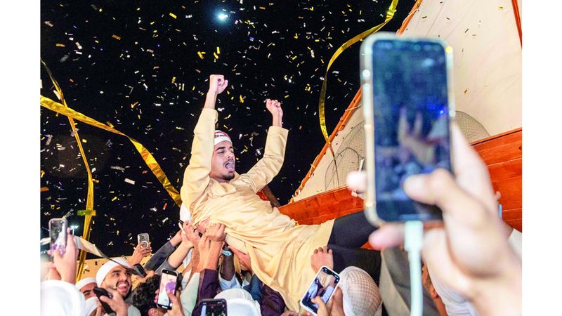 الامارات | زايد المري يرفع «كأس المراجل» في يولة فزاع