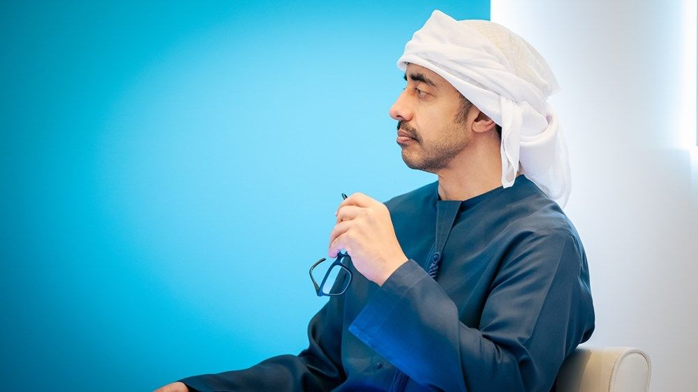 عبدالله بن زايد يلتقي مدير عام صندوق النقد الدولي على هامش القمة العالمية للحكومات