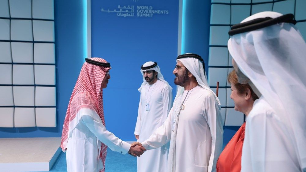 محمد بن راشد يلتقي وزراء المالية العرب المشاركين في منتدى المالية العامة للدول العربية