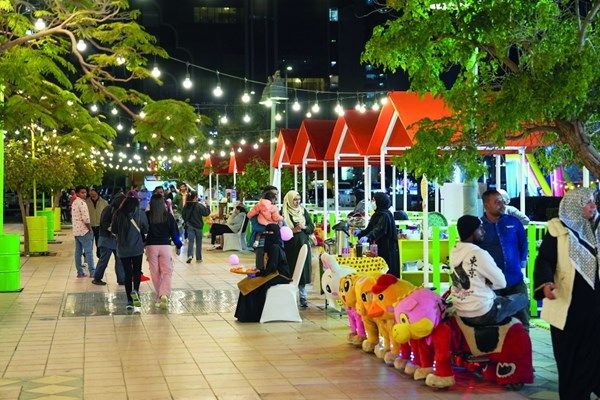 فعاليات بسطة الفريج في الحديقة الرسمية