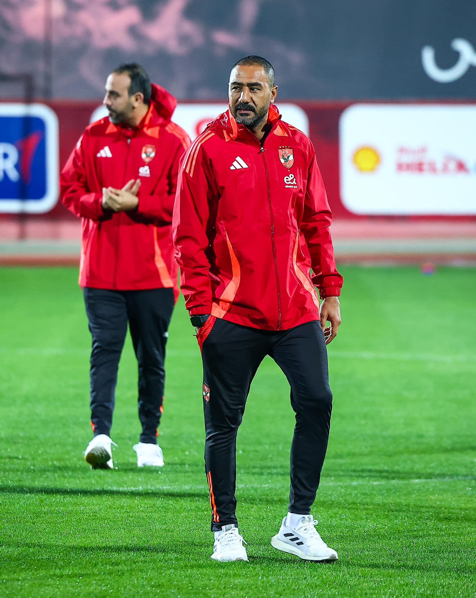 نيولوك معلول وظهور محمد شوقى.. شاهد لقطات من مران الأهلي