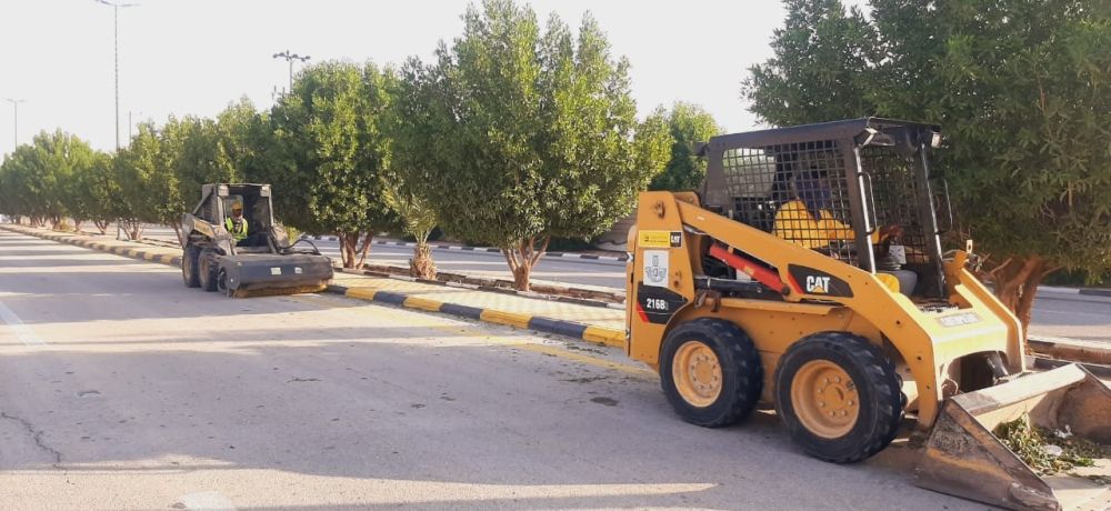 اللهابة.. رفع 620 طن نفايات وحملات نظافة لتحسين المشهد الحضري