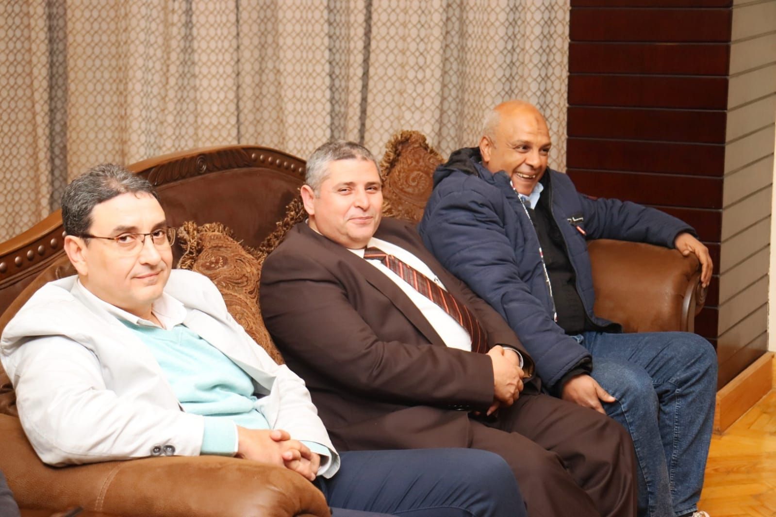 مجلسا الجزيرة "1 و 2 " يبحثان التعاون المشترك واستعدادات استقبال شهر رمضان