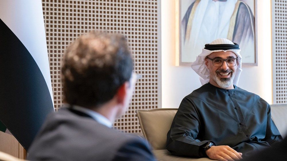 خالد بن محمد بن زايد يلتقي أعضاء مجلس إدارة شركة «XRG»