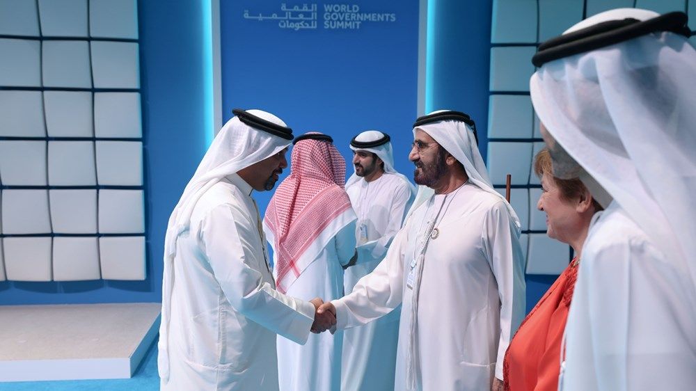 محمد بن راشد يلتقي وزراء المالية العرب المشاركين في منتدى المالية العامة للدول العربية