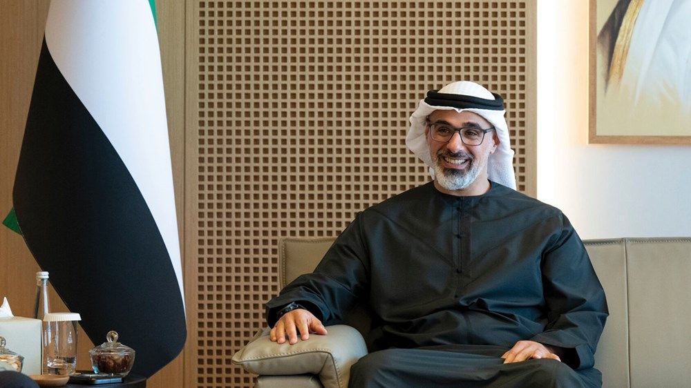 خالد بن محمد بن زايد يلتقي أعضاء مجلس إدارة شركة «XRG»