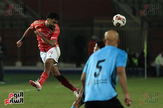 الأهلي يتعادل مع غزل المحلة من بطولة الشناوى فى الشوط الأول.. صور