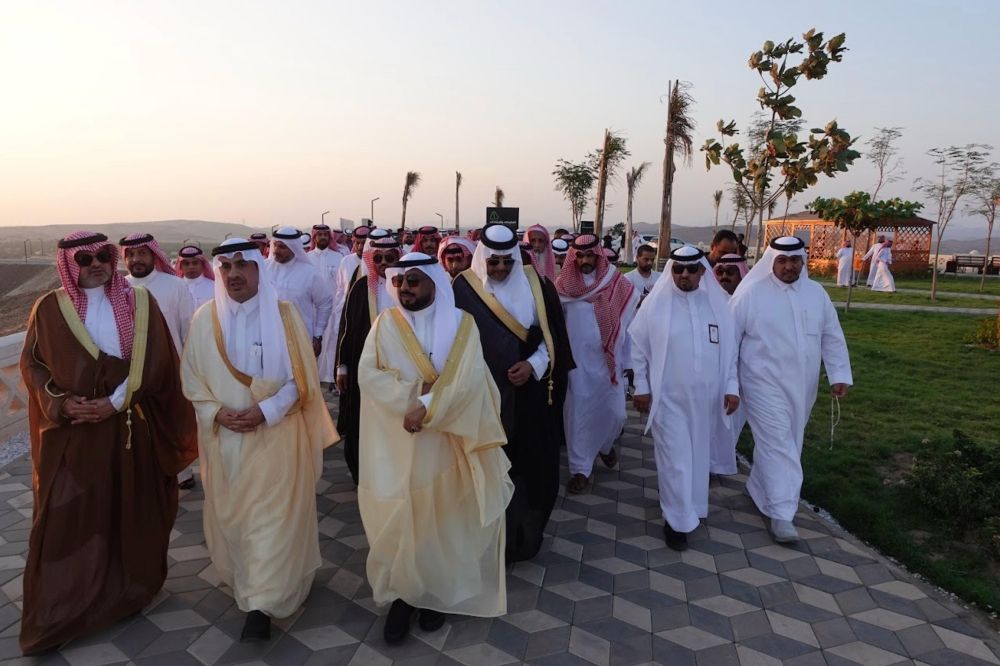 بالصور.. تدشين مُتنزّه ومطل غميقة بارتفاع 225م في الليث