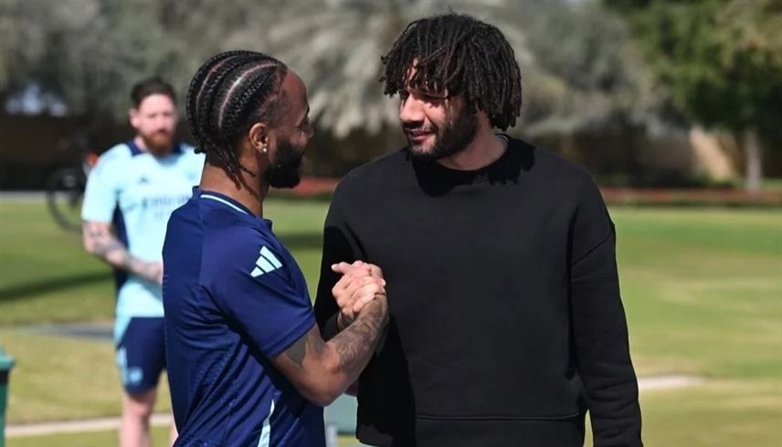 الامارات | النني يزور آرسنال في دبي.. احتفالية كبيرة بنجم الجزيرة (فيديو)