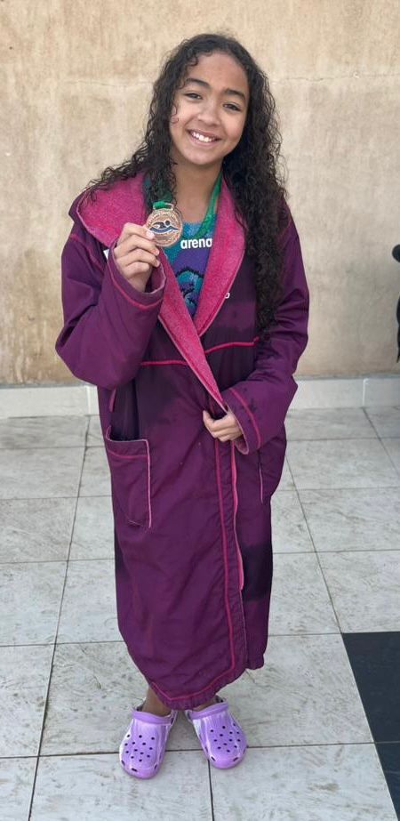 برونزية جديدة لناشئات "سيتى كلوب" فى بطولة الجيزة للسباحة