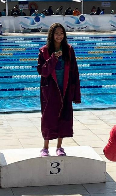 برونزية جديدة لناشئات "سيتى كلوب" فى بطولة الجيزة للسباحة