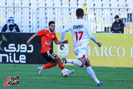 الزمالك يهزم فاركو بهدف "عكسى" فى مباراة البطاقات الصفراء والحمراء.. فيديو