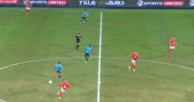 الأهلي يهدد مرمى غزل المحلة "مرتين" وتعادل سلبي في أول ربع ساعة
