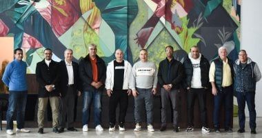 حسام و إبراهيم حسن يقومان بجولة لمعاينة فندق وملاعب مركز المنتخبات الوطنية