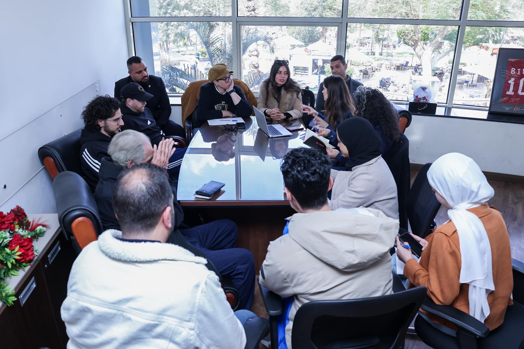 الأهلى يرحب بوفد فيفا قبل استقبال كأس العالم للأندية بالقاهرة .. صور