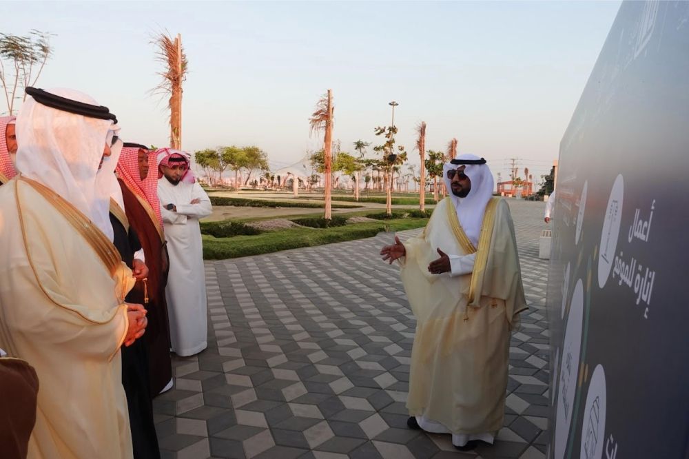 بالصور.. تدشين مُتنزّه ومطل غميقة بارتفاع 225م في الليث