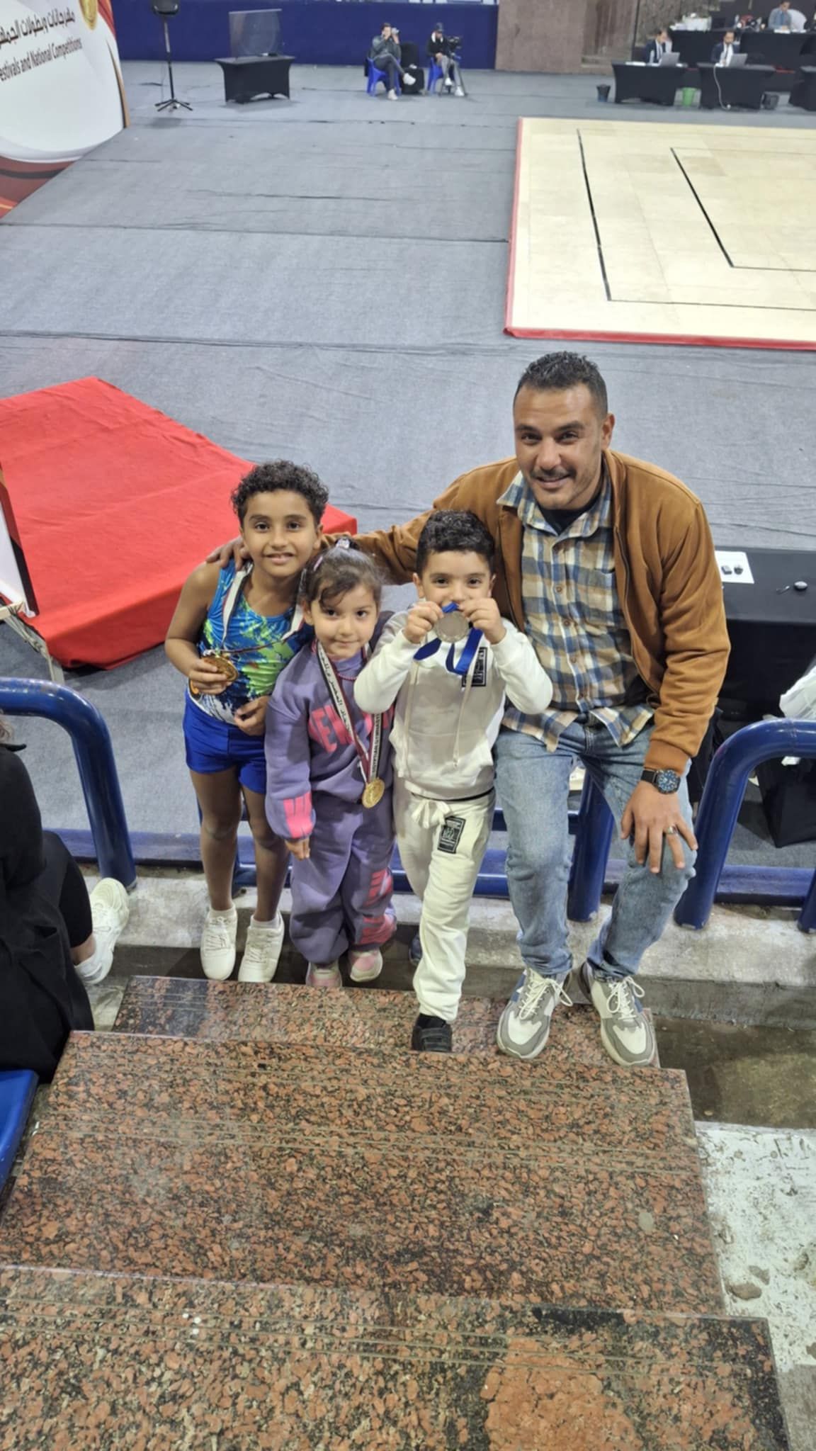 زيدان أحمد عصام يتوج بذهبية بطولة الجمهورية فى جمباز الأيروبك.. صور