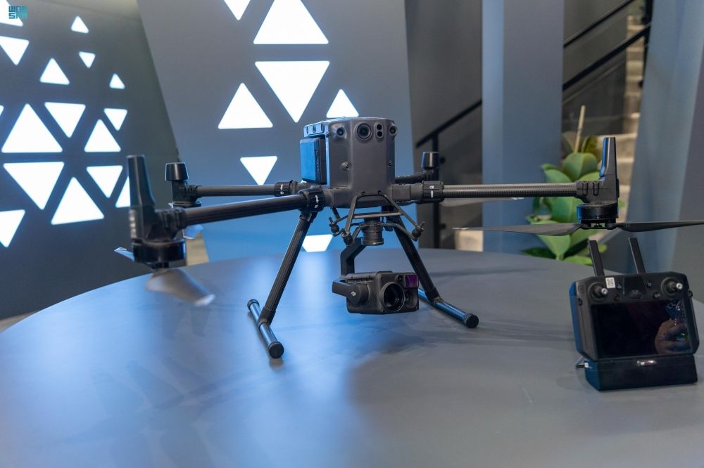 ليب 2025.. "الداخلية" تستعرض طائرة دون طيار لحماية البيئة