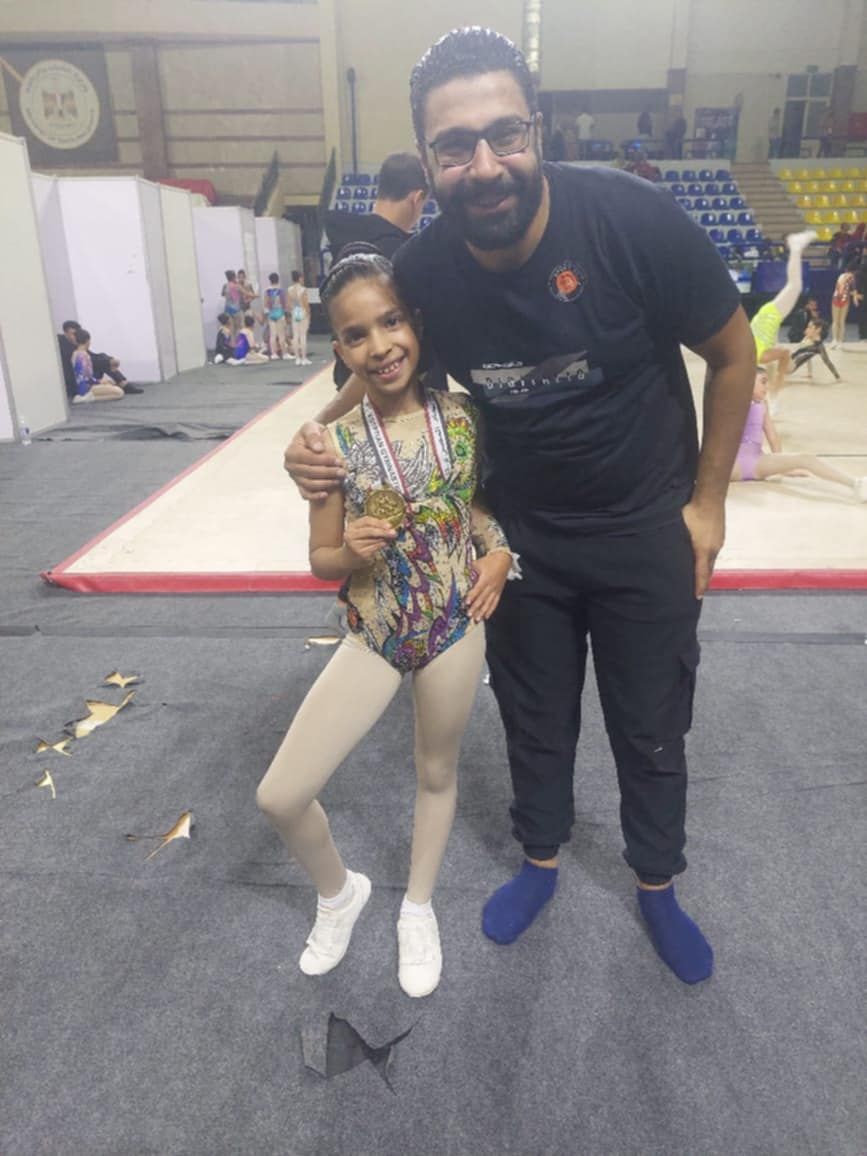 زيدان أحمد عصام يتوج بذهبية بطولة الجمهورية فى جمباز الأيروبك.. صور