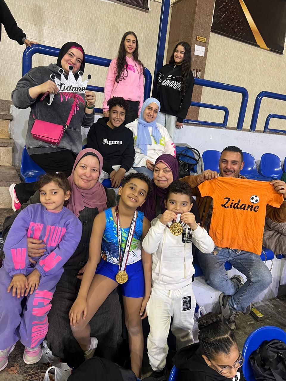 زيدان أحمد عصام يتوج بذهبية بطولة الجمهورية فى جمباز الأيروبك.. صور