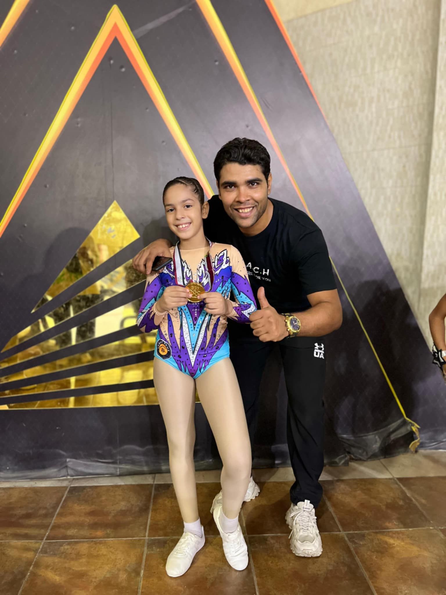 زيدان أحمد عصام يتوج بذهبية بطولة الجمهورية فى جمباز الأيروبك.. صور