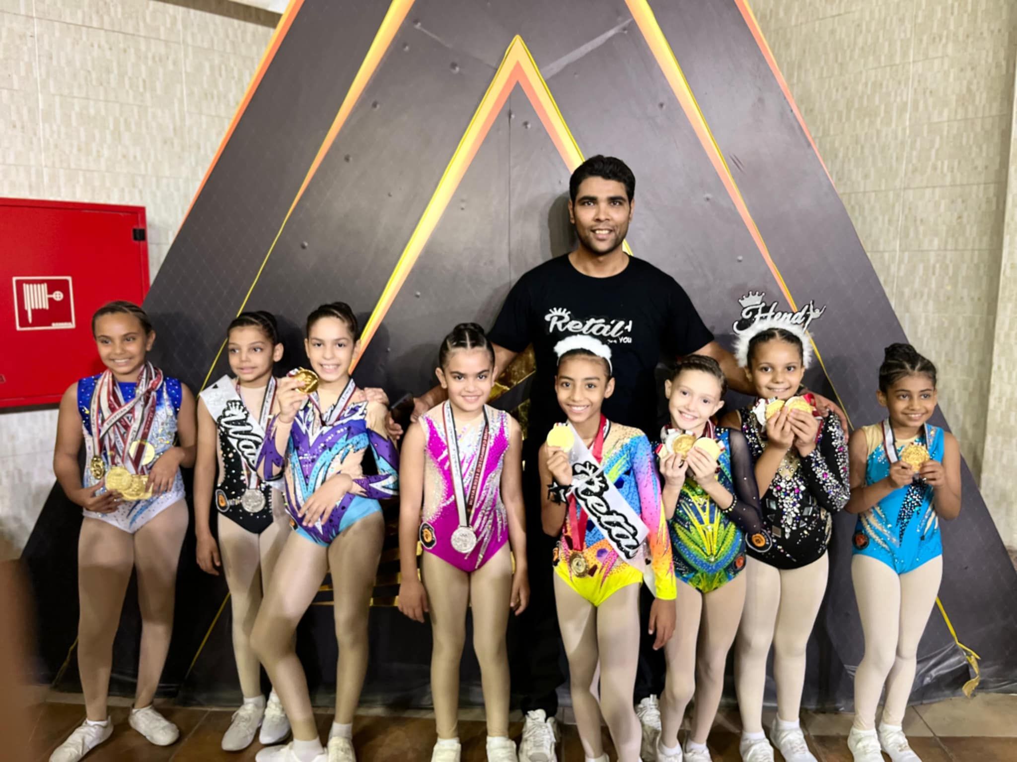 زيدان أحمد عصام يتوج بذهبية بطولة الجمهورية فى جمباز الأيروبك.. صور