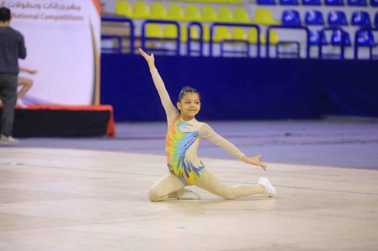 زيدان أحمد عصام يتوج بذهبية بطولة الجمهورية فى جمباز الأيروبك.. صور