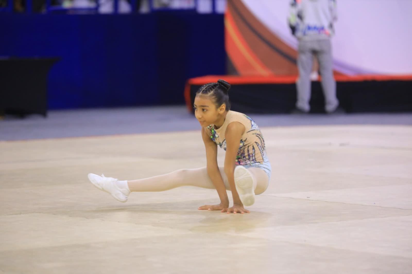 زيدان أحمد عصام يتوج بذهبية بطولة الجمهورية فى جمباز الأيروبك.. صور