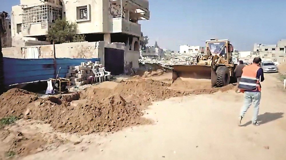 الإمارات تبدأ صيانة شبكات الصرف الصحي المتضررة في خان يونس