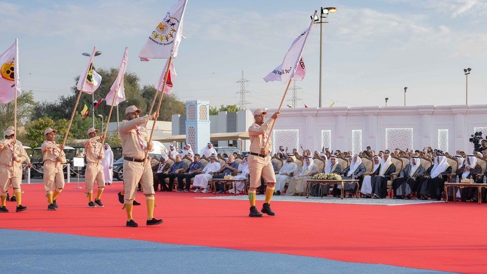 سلطان القاسمي يفتتح مبنى مفوضية كشافة الشارقة الجديد ويشهد فعاليات اللقاء الكشفي الدولي العاشر