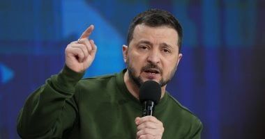 محاولة اغتيال رئيس أوكرانيا.. زيلينسكى يروى لحظات الرعب فى قصر كييف المحصن