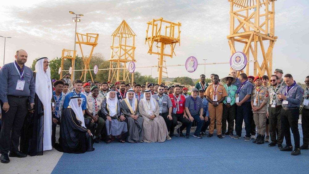 سلطان القاسمي يفتتح مبنى مفوضية كشافة الشارقة الجديد ويشهد فعاليات اللقاء الكشفي الدولي العاشر