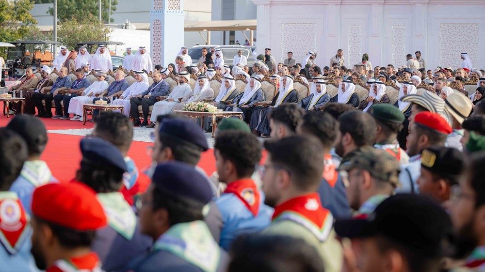 سلطان القاسمي يفتتح مبنى مفوضية كشافة الشارقة الجديد ويشهد فعاليات اللقاء الكشفي الدولي العاشر