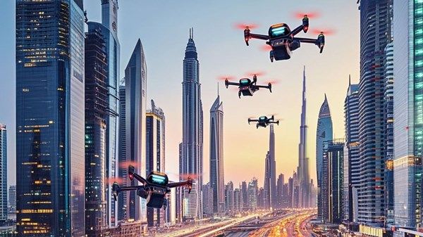 الإمارات تُطلق خططاً لرسم مسارات للتاكسي الجوي وطائرات الشحن المسيرة