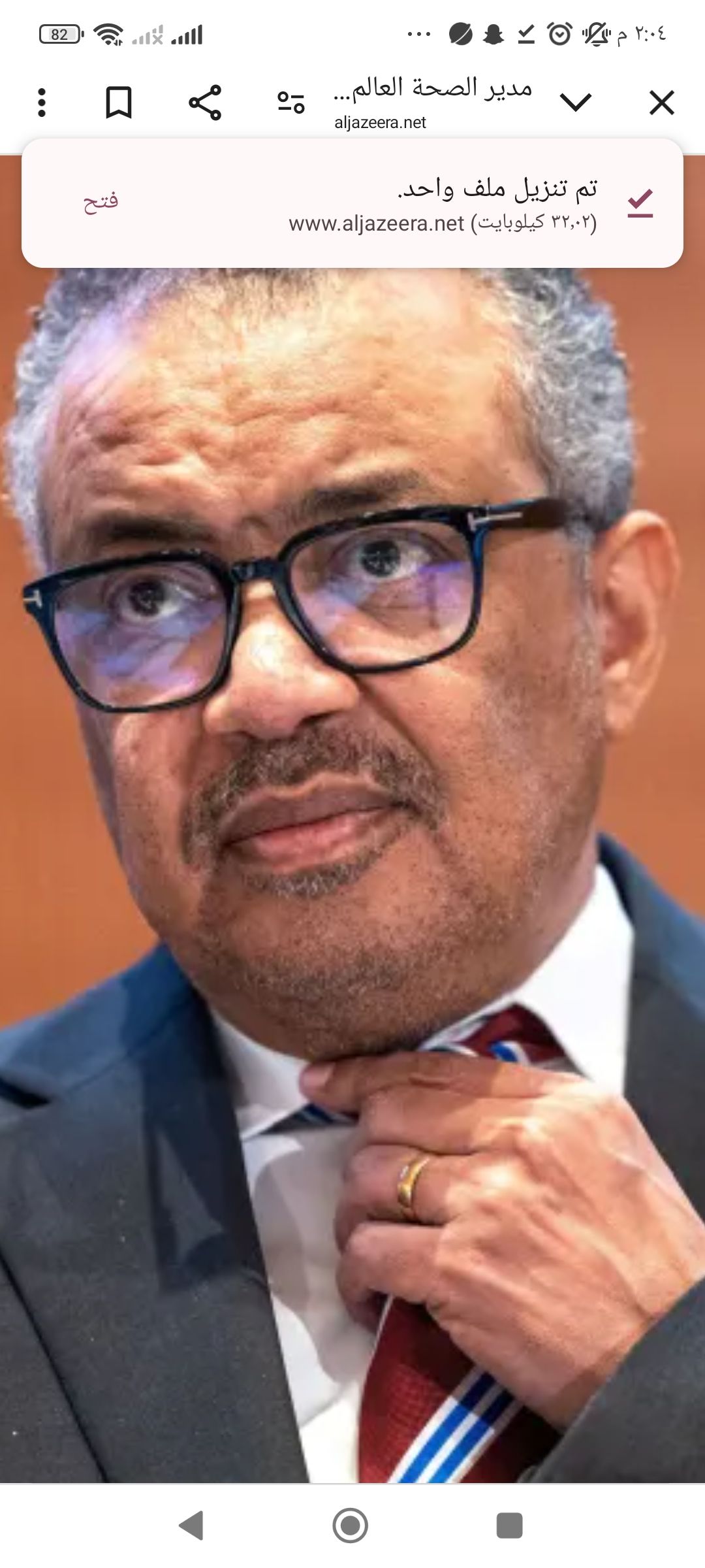 مدير الصحة العالمية يعلن شد الحزام.. لماذا؟