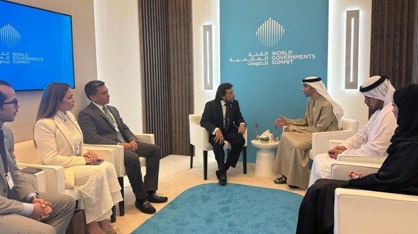 ثاني الزيودي يجري محادثات مع ممثلي الحكومات من آسيا وأفريقيا وأوروبا والأميركتين