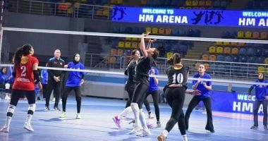 الأهلى يهزم الشمس ويتأهل إلى نهائى سوبر سيدات الطائرة