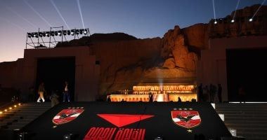 أجواء رائعة في تحضيرات حفل الأهلى بمعبد حتشبسوت للإعلان عن مشروع الاستاد