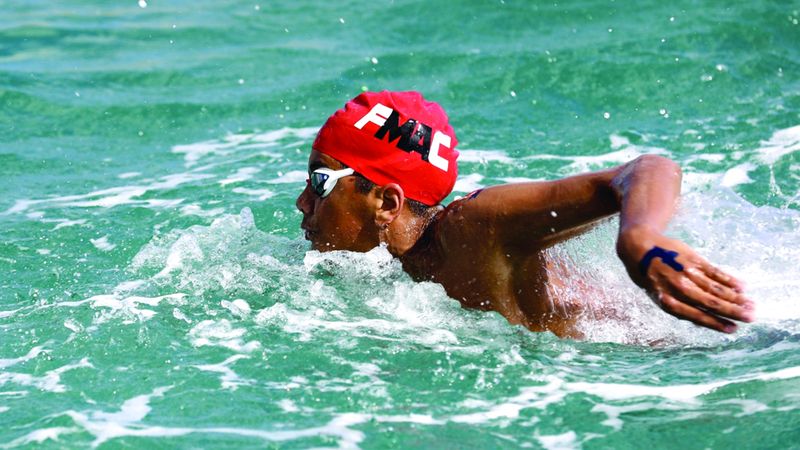 الامارات | كأس الإمارات للمياه المفتوحة في شاطئ جميرا اليوم